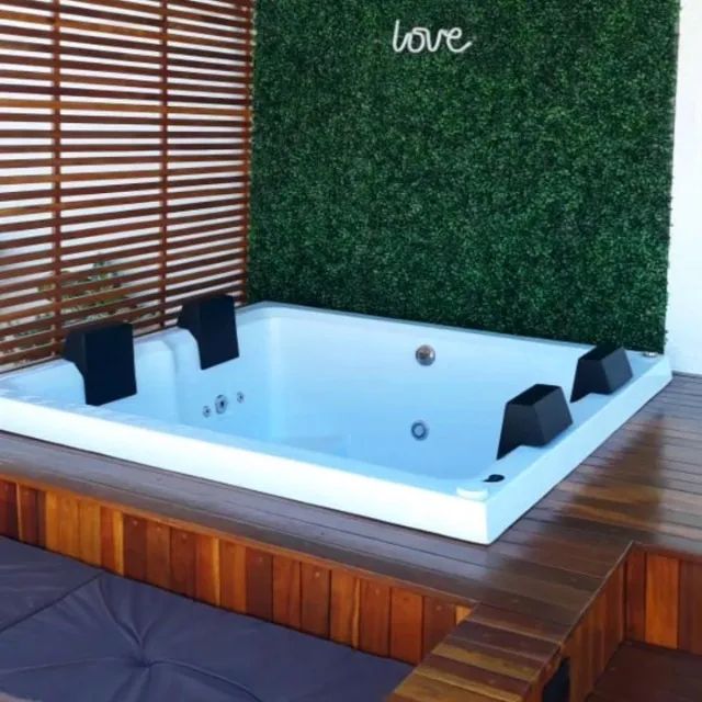 Spa de 4 lugares (jacuzzi, Ofurô, banheira) completo com hidro e aquecedor. - Foto 5