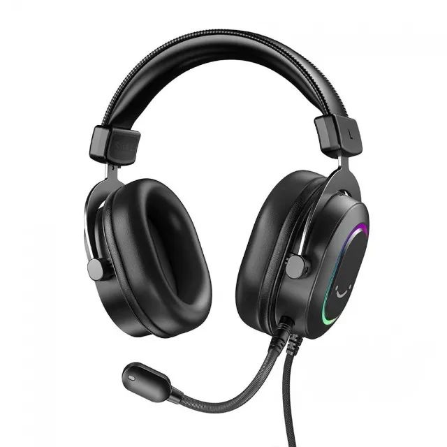Fone Headset Fifine Ampligame H6 RGB 7.1 Surround Gamer iluminação Chroma RGB - Foto 3
