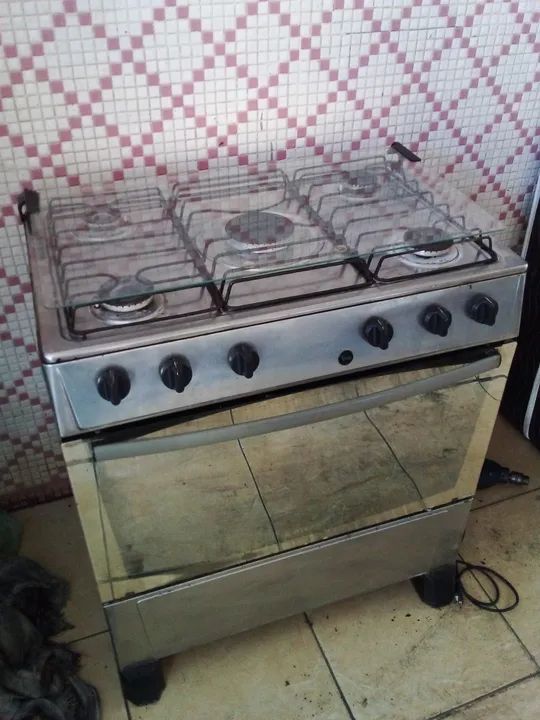 FOGÃO ATLAS INOX 5 BOCAS ACENDIMENTO AUTOMÁTICO  - Foto 4