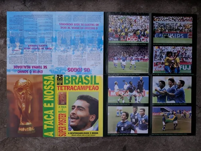 Revista Pôster - Série Futebol - Tetracampeão (1994)
