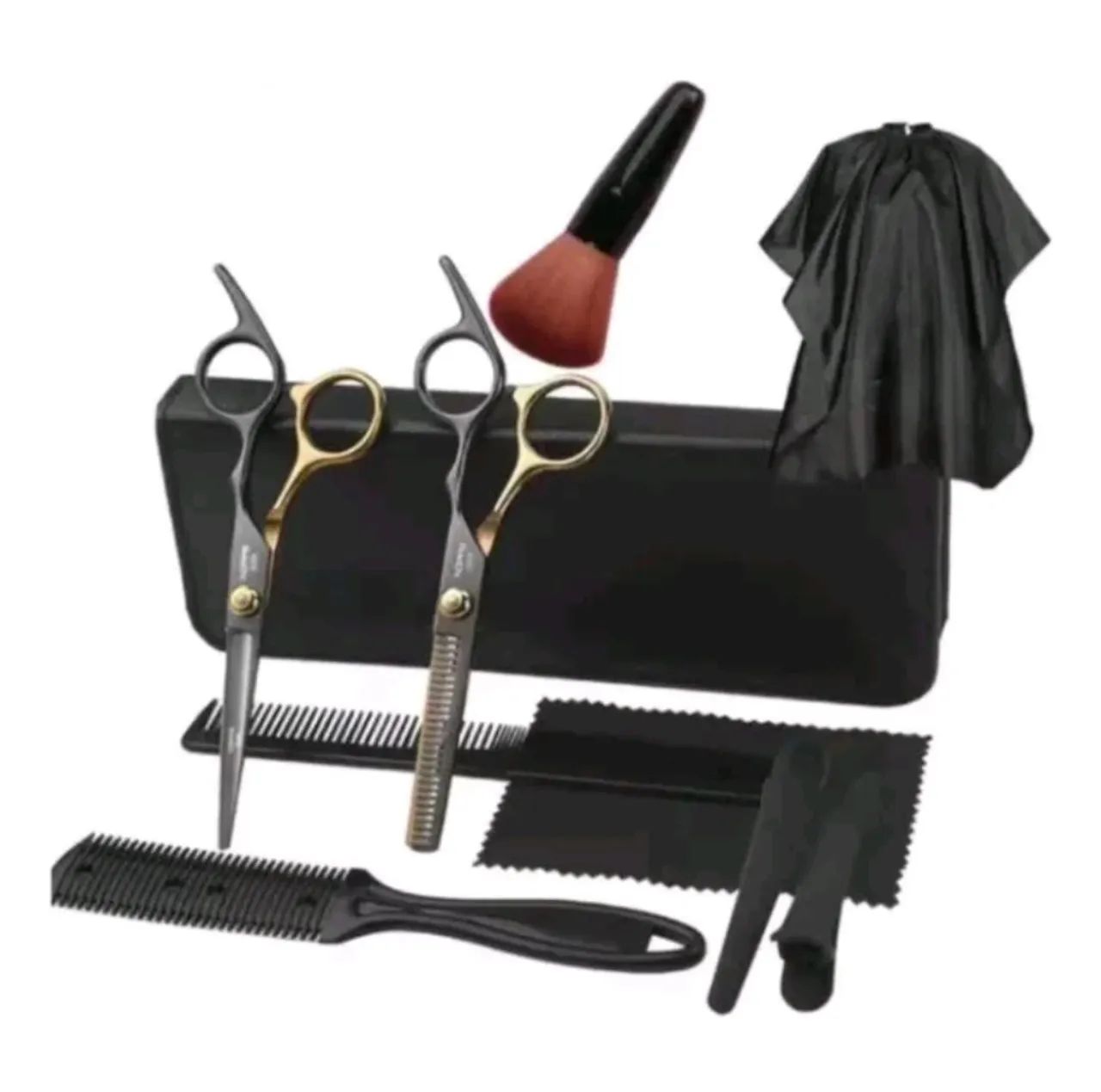 Kit de Tesouras Profissional 11 Peças LMF-1142 - Foto 3