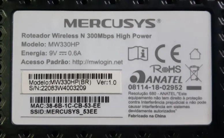 Roteador Mercusys N 300mbps High Power - Foto 2