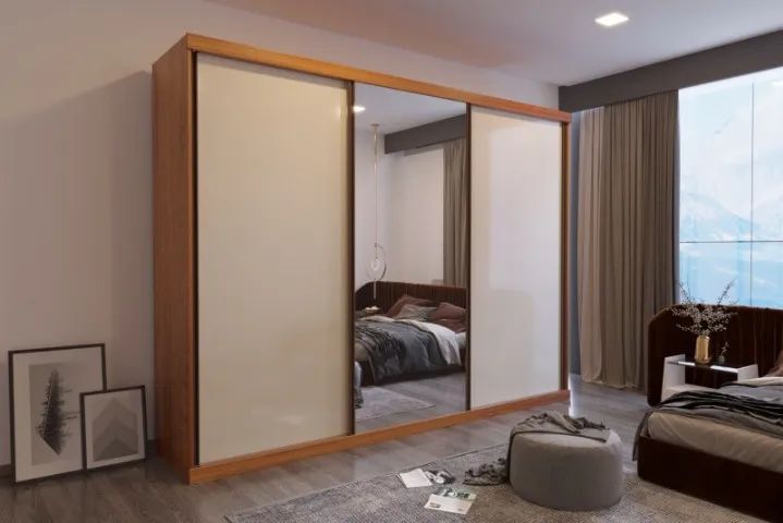 guarda roupa casal 100% MDF 2.74x2.40[novo]