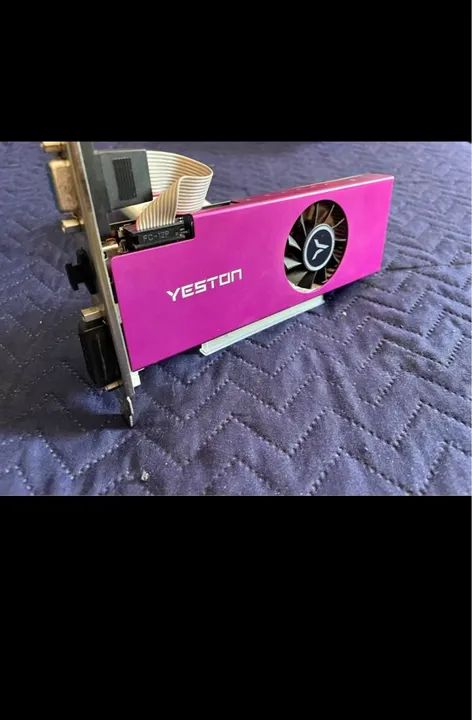 Placa de vídeo Yeston rx550 4gb  - Foto 2