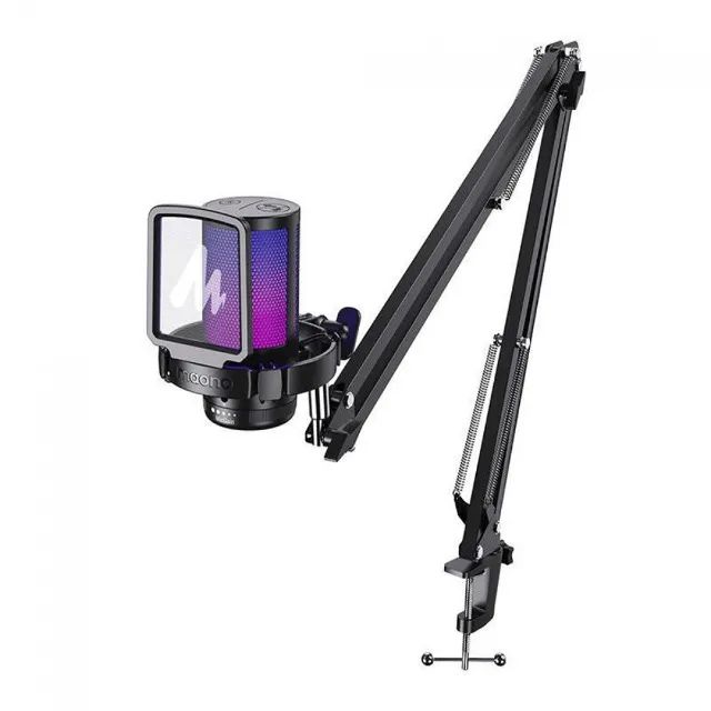 Microfone Gamer Maono DGM20S, RGB, Usb Com Braço Articulado 009448 - Foto 3