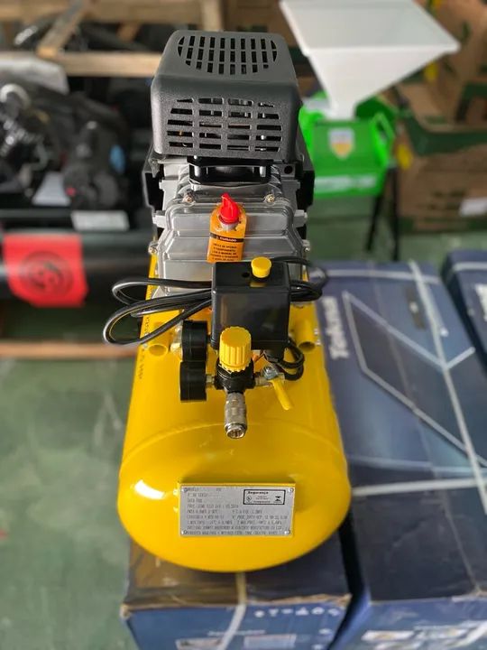 Compressor de Ar 50L 116 Libras Motor 2.5 Hp - Tekna (Novo) - Foto 5