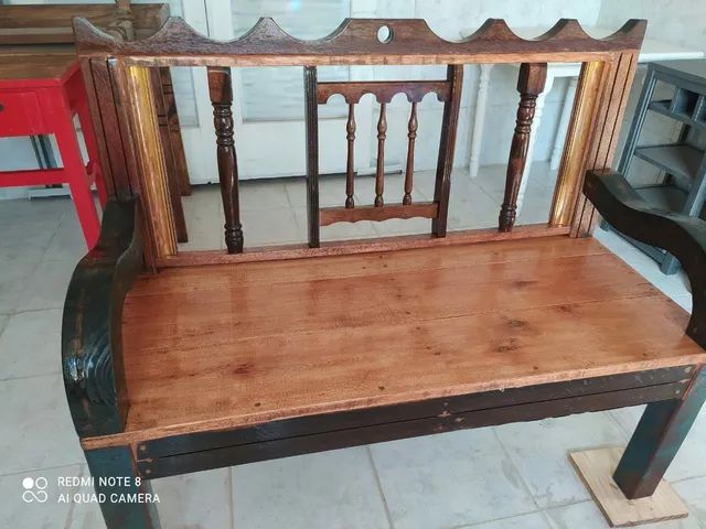Banco de Jardim ou varanda de demolição NOVO colonial - Foto 5