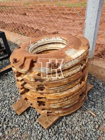 cod831-Peso Traseiro para Trator Linha Ford 6600 ao 7630 - TK Tratores Nova Andradina MS - Foto 5