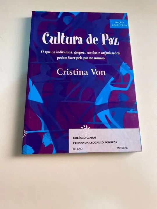 Livro Cultura de Paz 