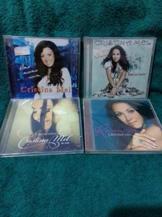 CDs da Cristina Mel - Diversos Títulos