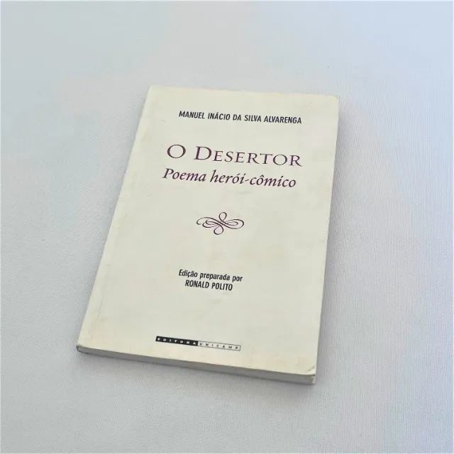 (Aceito cartão) Livro O Desertor - Poema Herói-Cômico de Manuel Inácio da Silva Alvarenga - Foto 5
