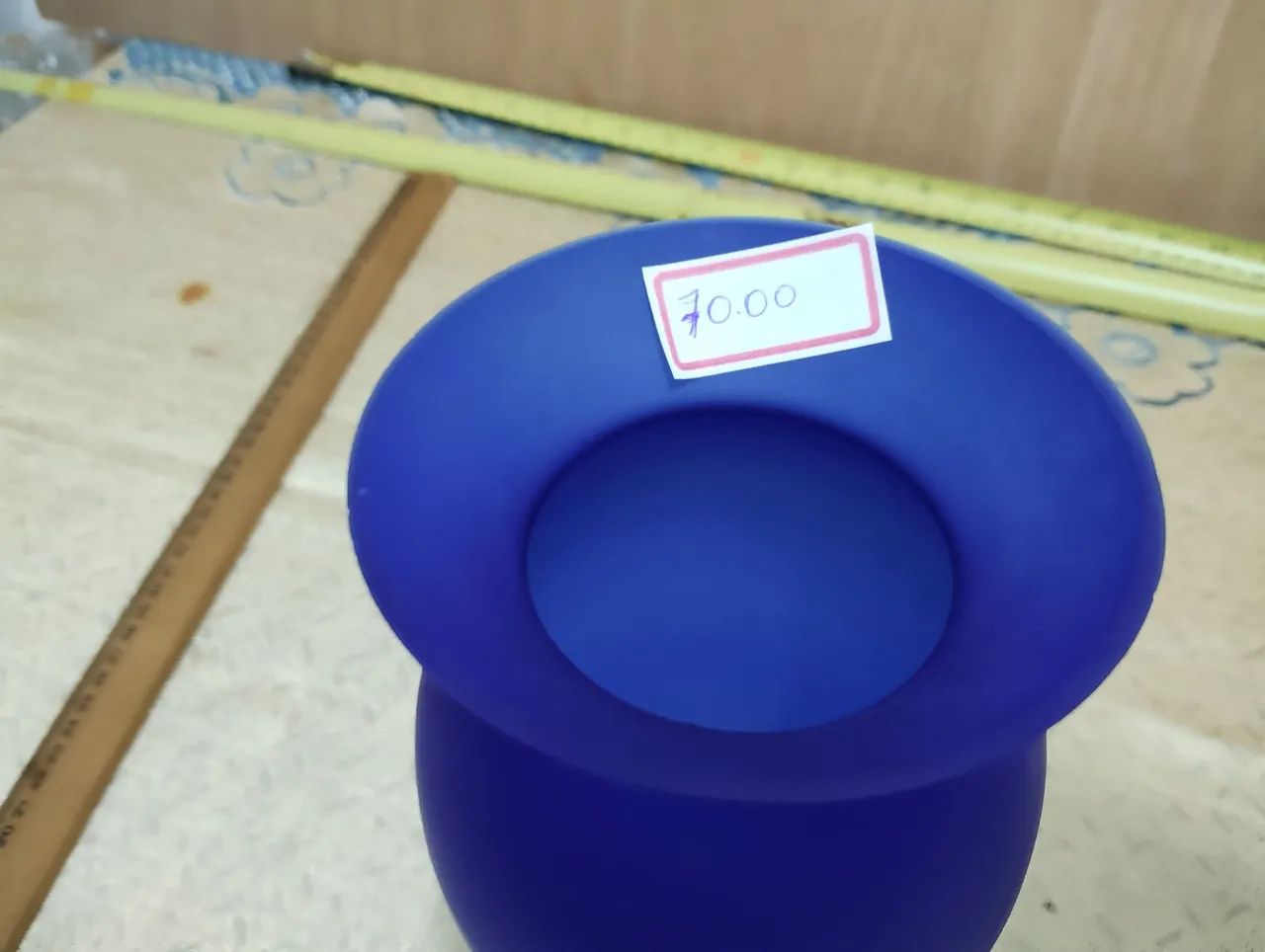 Vaso de planta azul - Foto 5