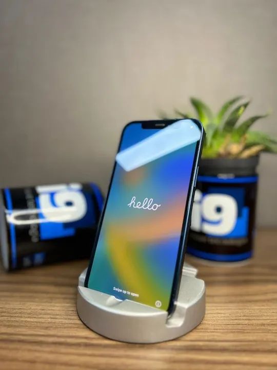 iPhone 12 64GB Cor Azul Seminovo, com garantia - Foto 3