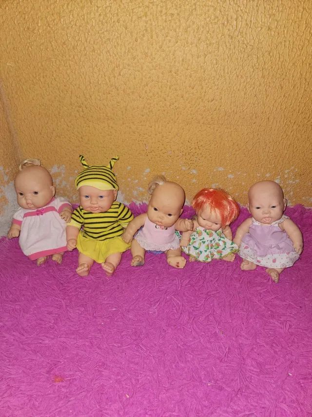 Coleção bonequinhas de borracha - Foto 2