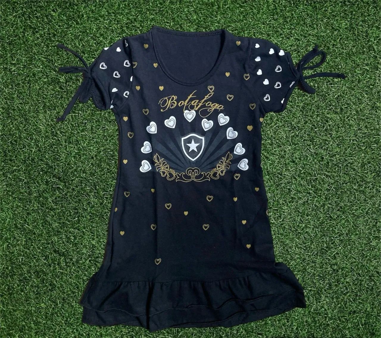 Vestido Infantil Botafogo