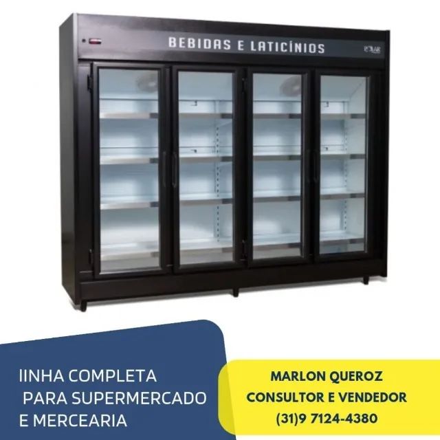 Refrigerador 4 portas Polar Novo