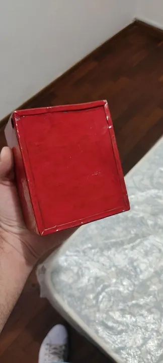 Cofrinho Leia o Anúncio Caixa de Metal - Foto 5