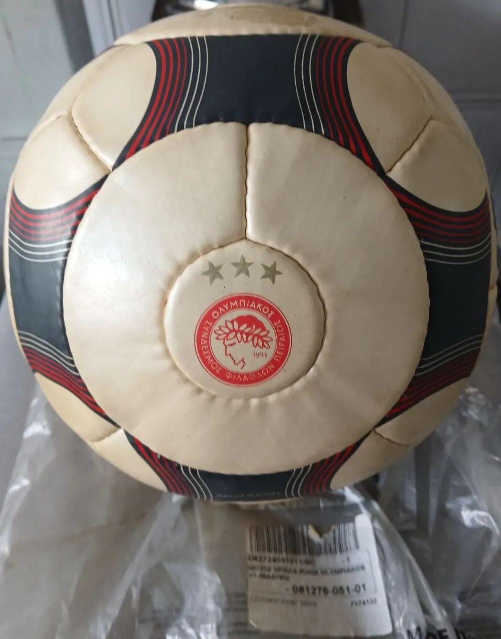 Bola Futebol Puma Olympiakos Campeonato Grego 2010 Frete Gratis - Foto 2