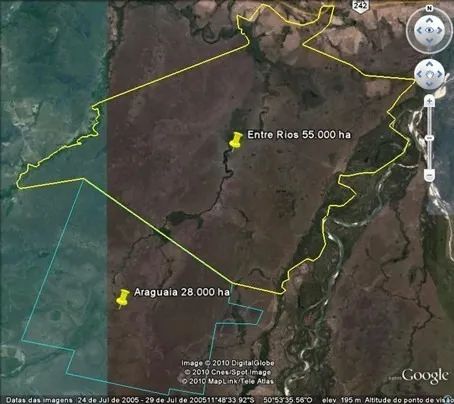 Fazenda 34.440 Alqueires, Rica em Água com 40 Represas, 40 Lagos e Rio Cortando a Propried