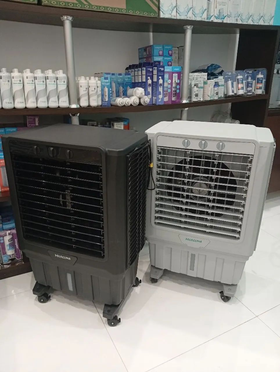 Promoção Climatizador de Ar Poloclima 45 litros com grades de proteção de colmeia  - Foto 3