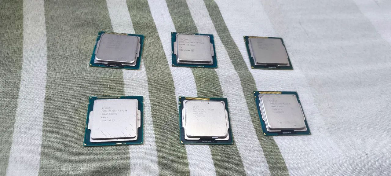 Lote Processadores Intel Core i3 Diversos