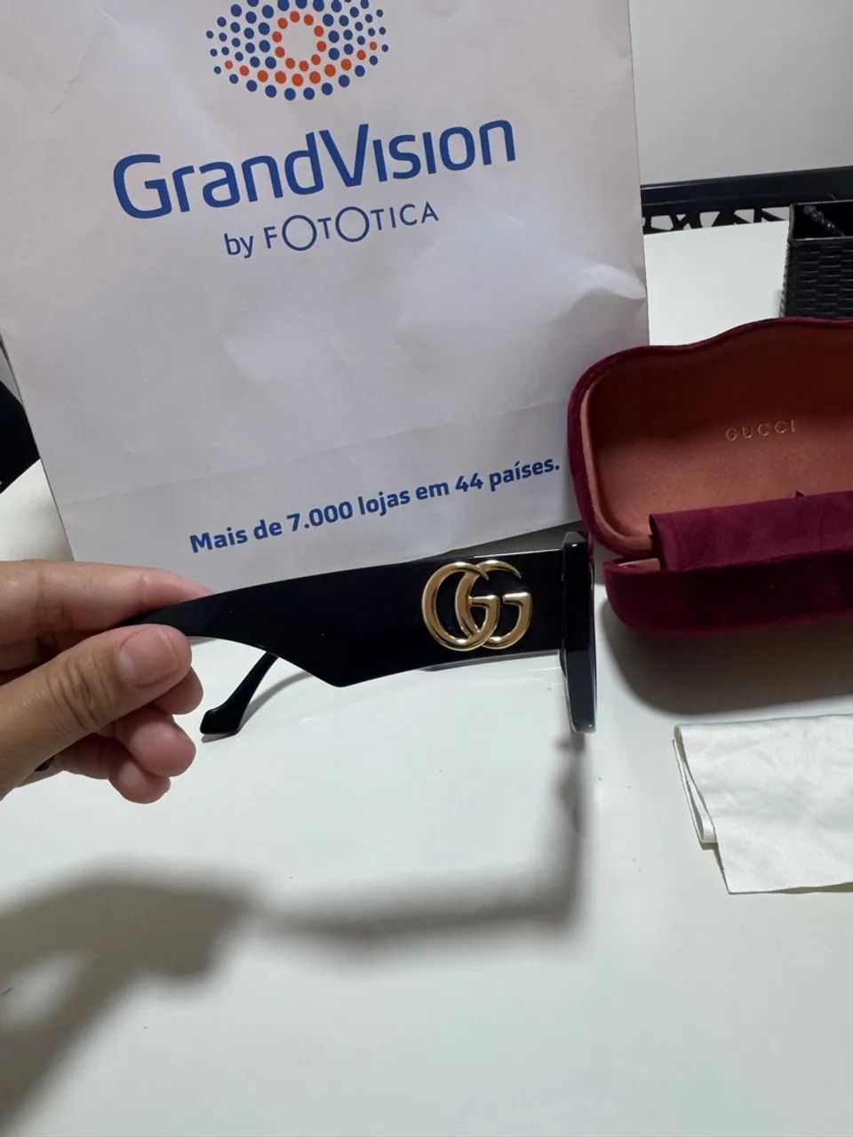 Óculos de sol Gucci original - Foto 5