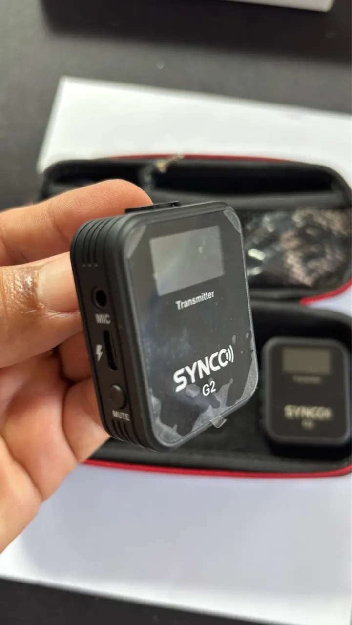 Microfone Sem Fio Synco G2 Transmitter