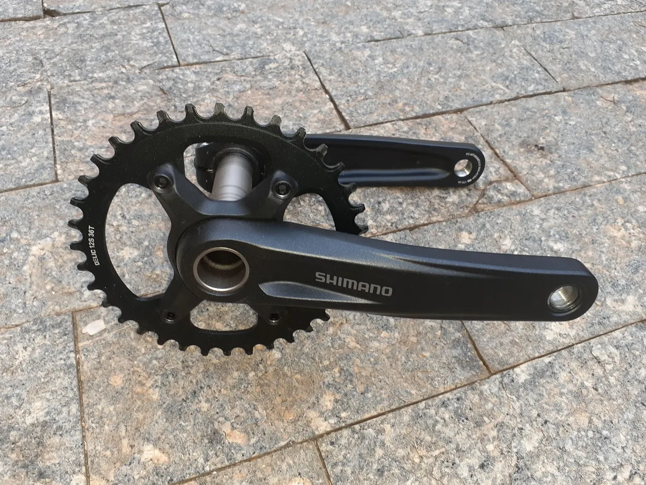 Pedal Shimano Deore 170mm 36 dentes