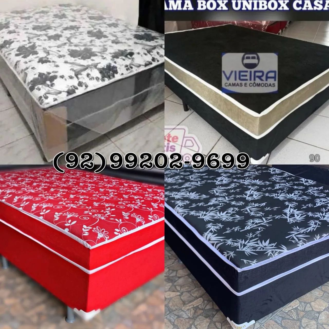 Cama Box de casal entrega grátis 