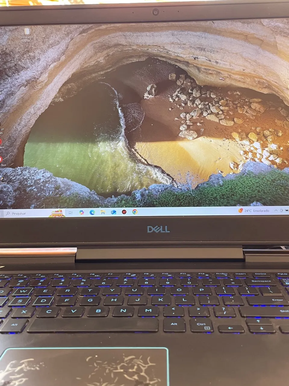 Notebook Gamer Dell G7 7588 - i7 8750H / GTX 1060 / 16GB RAM / SSD + HD