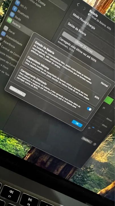 MacBook Air - M1 8 gigas. 256 gigas de armazenamento  - Foto 4