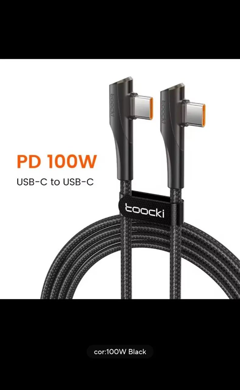 Cabo USB-C Toocki 100W