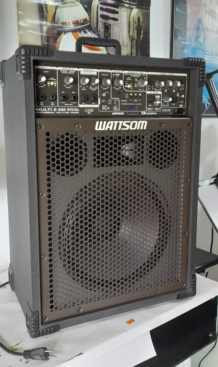 Caixa De Som Multiuso Ciclotron Wattsom