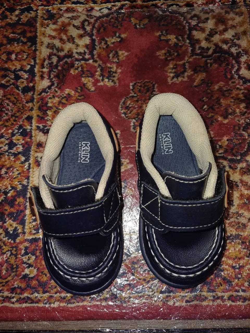 Sapato Infantil Klin Azul Marinho semi-novo 