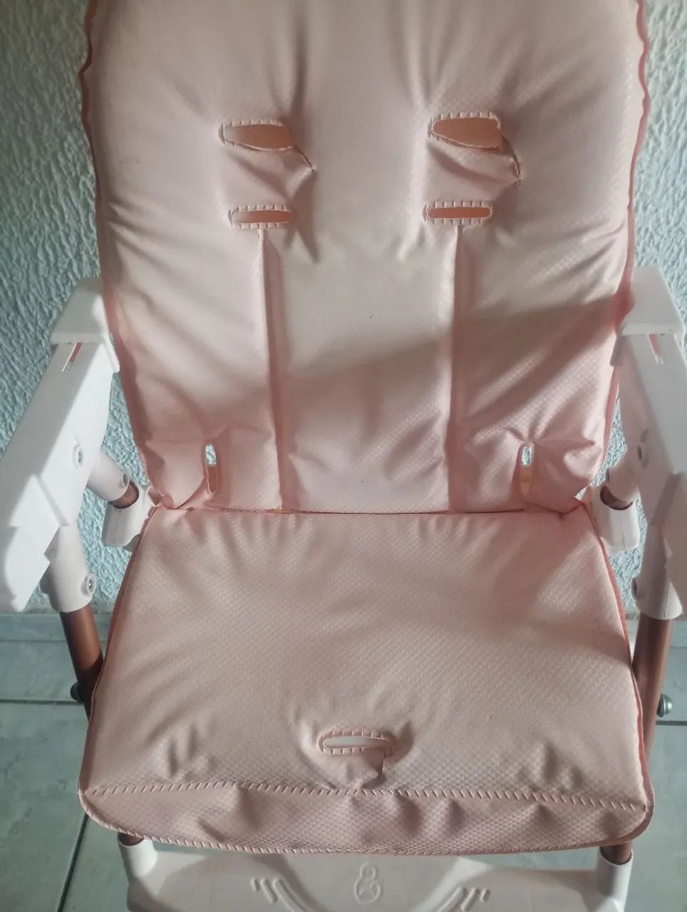 Cadeirinha de Alimentação Bebê Rosa - Foto 5