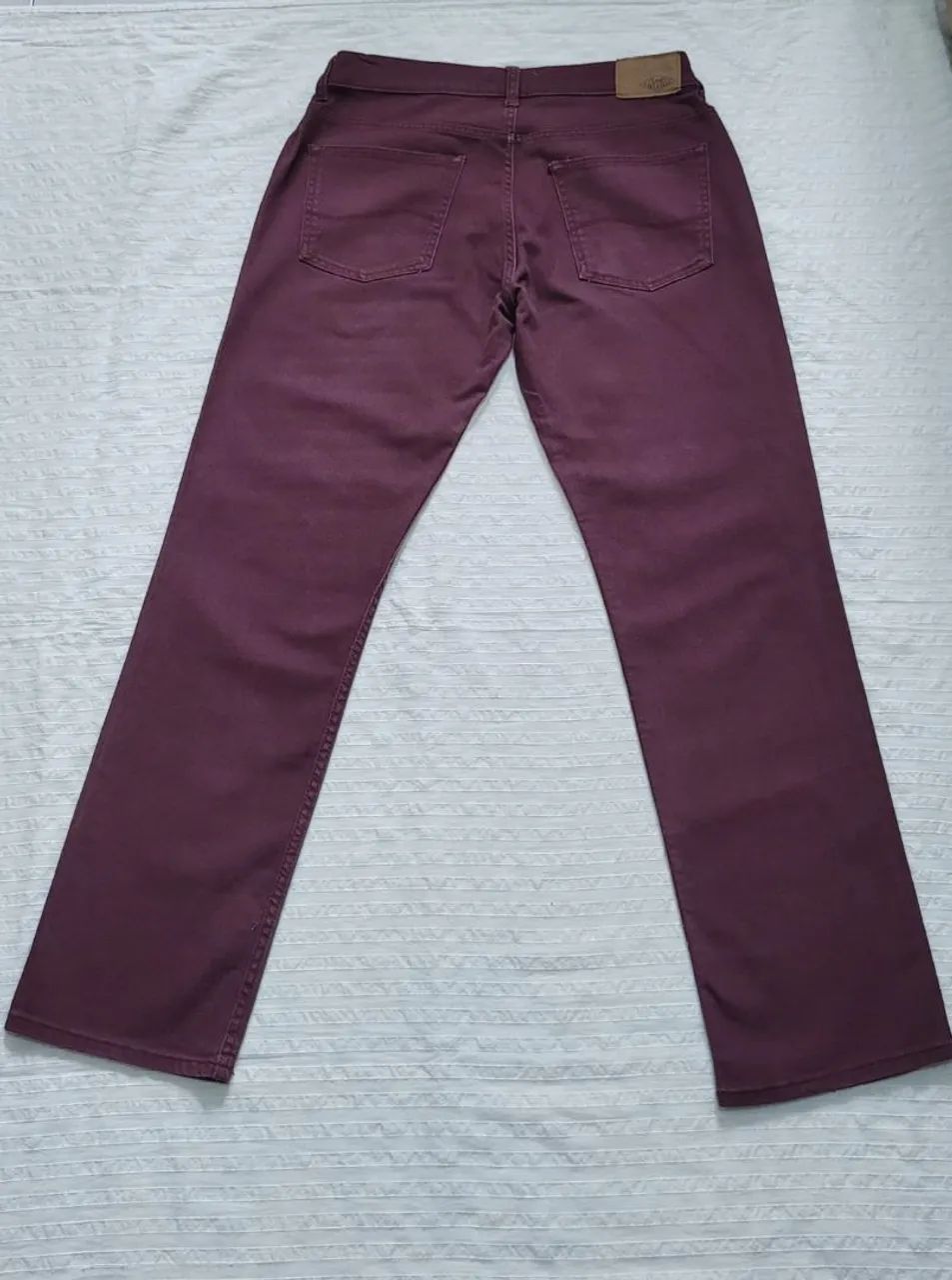 Calça Vinho Lee Tam 40 - Foto 4