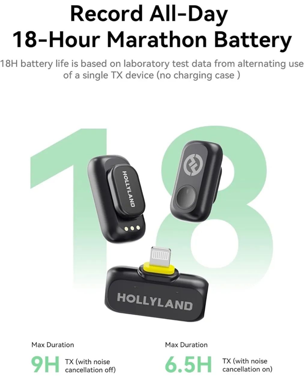 Microfone Hollyland Lark A1 Mini Wireless Qualidade de Estúdio - Foto 2