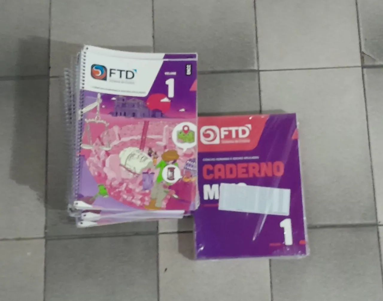 Livros Do sistema FTD do 1 ano do Ensino Médio - Foto 3