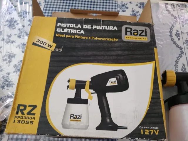 NÃO FUNCIONA - Pistola de Pintura Razi 300W 127W