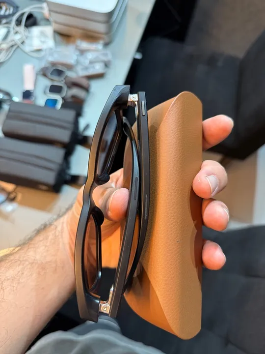 Óculos ray ban meta wayfarer fosco g15