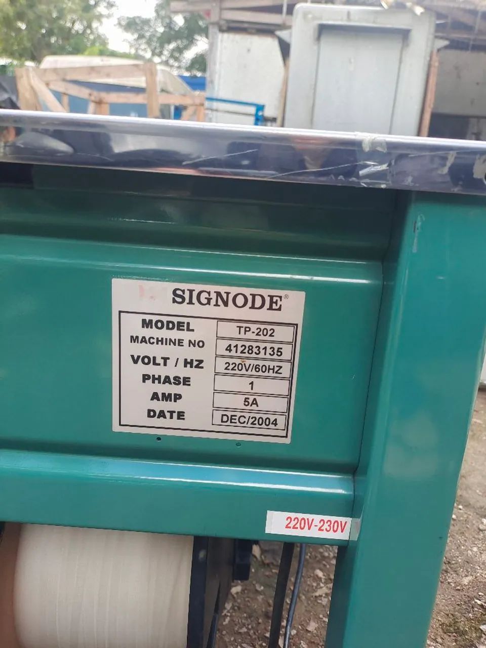 Arqueadora Semiautomática para Fitas Plásticas marca Signode - Foto 3
