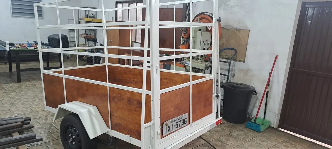 Carreta de reboque para transporte - Foto 3