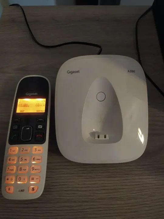 Kit 2 telefones sem fio - 01 A390 Gigaset/siemens e 01 Corsa100 Vtech 6.0 - Ler o anúncio - Foto 2