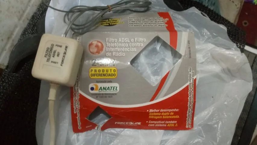 Filtro adsl para telefone fixo - Foto 3