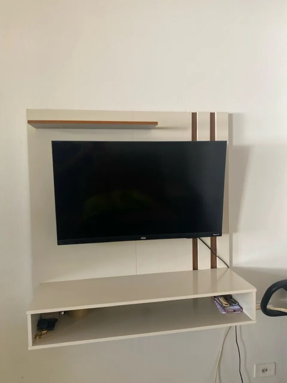 Painel para TV até 32 polegadas suspenso Tokyo - Foto 5