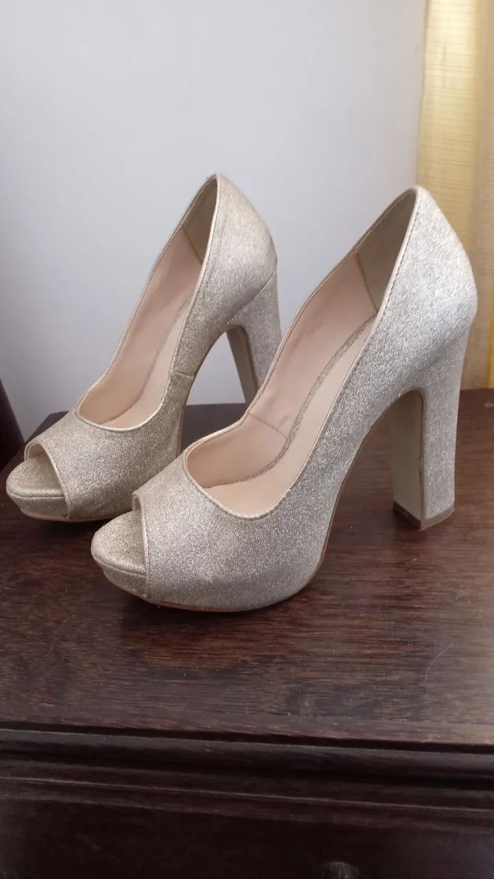 Sapato dourado  Bottero 37 - Foto 3