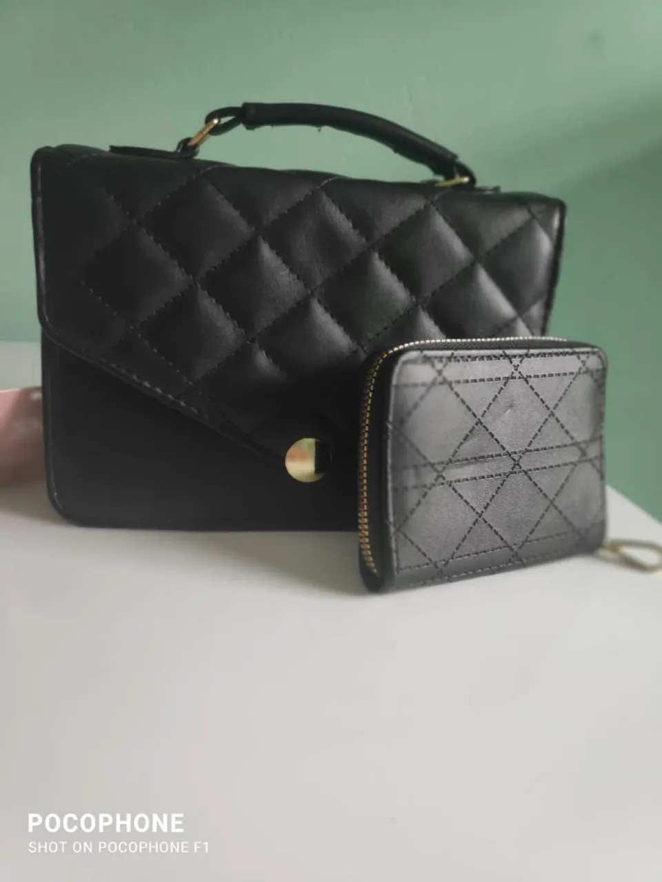 Bolsa Feminina Preta Chanel