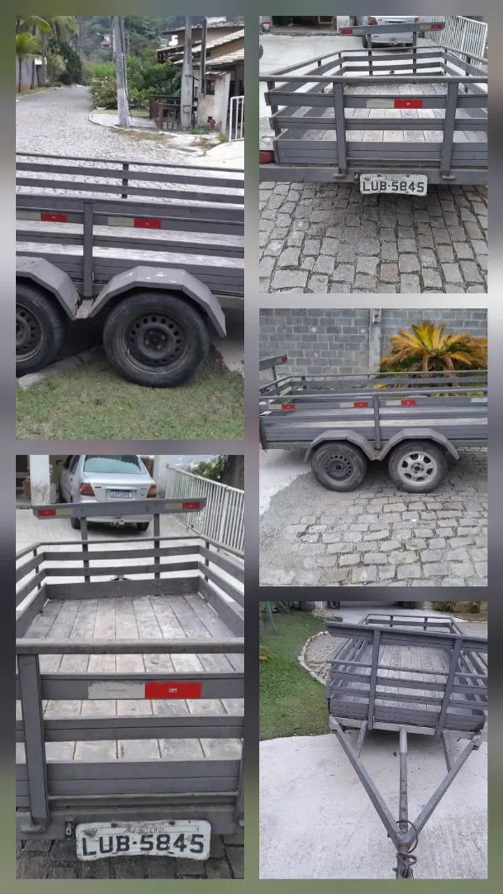 Carretinha reforçada com triângulo  - Foto 2