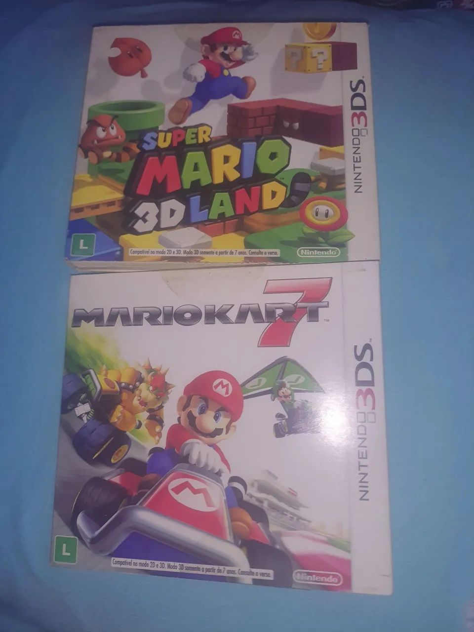 Super mario 3d land e mario kart 7 nintendo 3ds - Foto 2