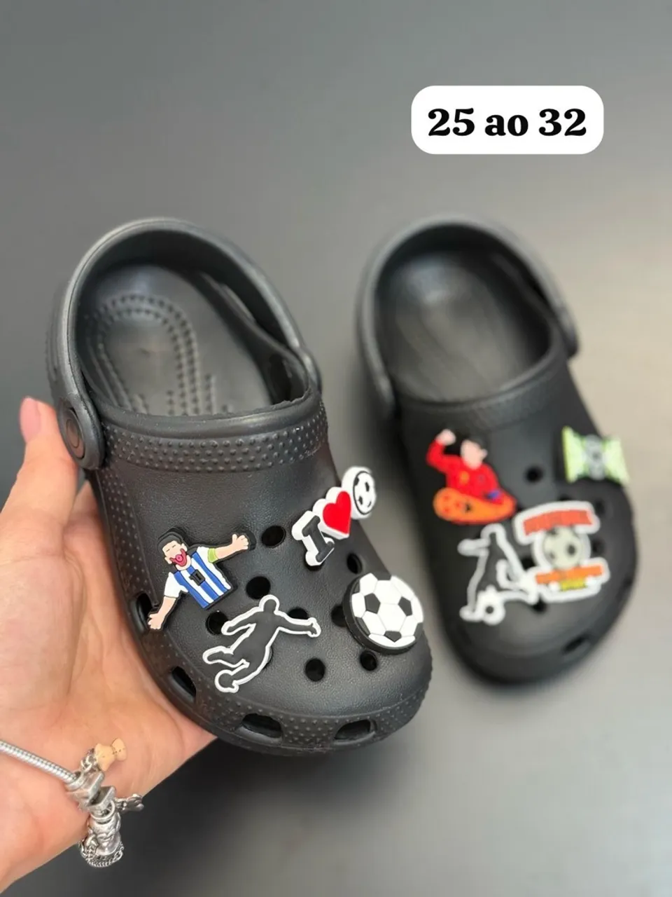 Crocs Infantil Personalizado - Numeração 25 ao 32